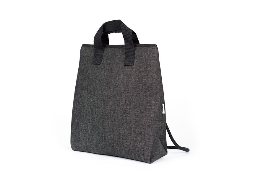 Sac / Sac A Dos String Denim Black Sac / Sac A Dos String Denim Black