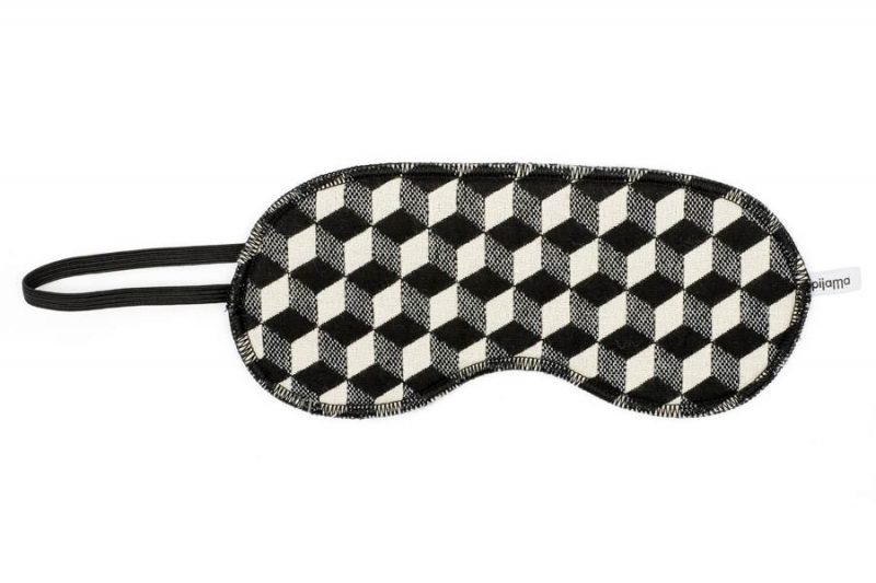 Mascherina Occhi Optical CheckMascherina Occhi Zigzag Black