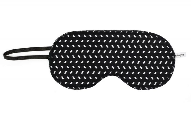 Mascherina Occhi Tic Tac BlackMascherina Occhi Zigzag Black