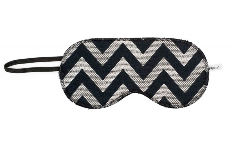 Mascherina Occhi Zigzag BlackMascherina Occhi Zigzag Black