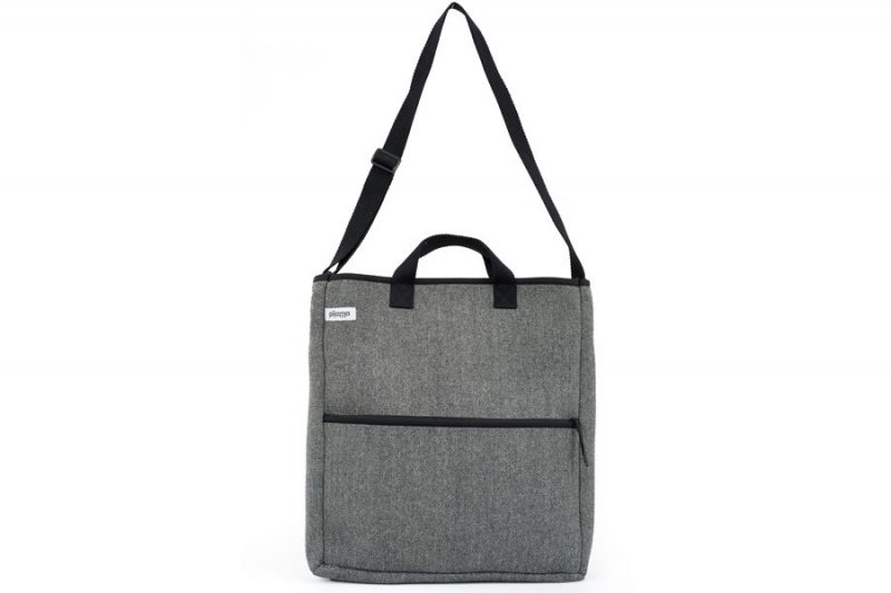 Borsa Handle Dandy HerringboneBorsa Handle Zigzag Black