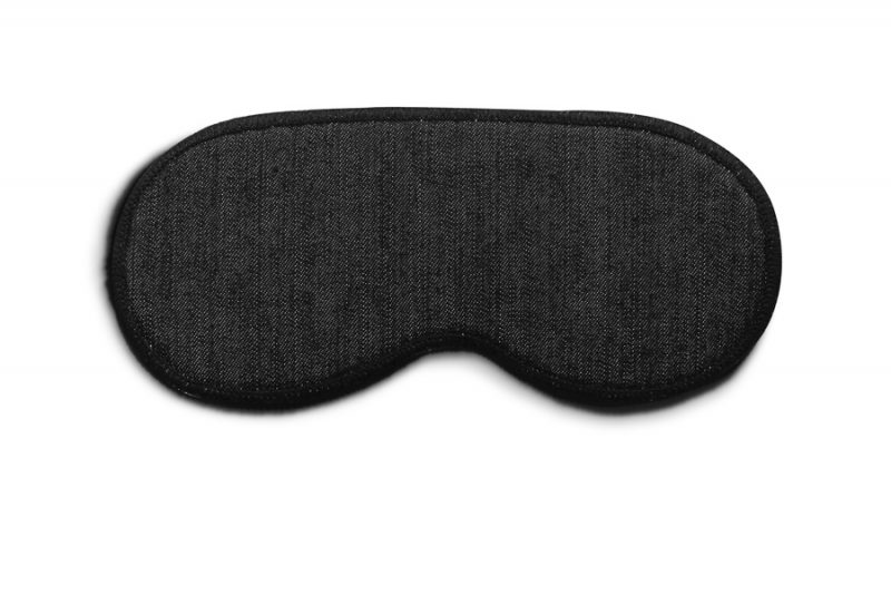 Mascherina Occhi Denim BlackMascherina Occhi Denim Black