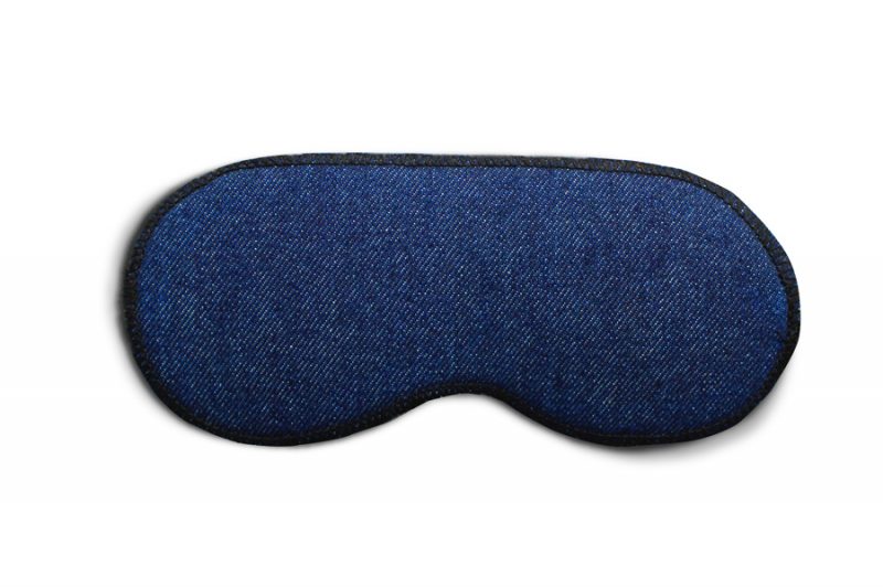 Mascherina Occhi Denim Dark BlueMascherina Occhi Denim Dark Blue