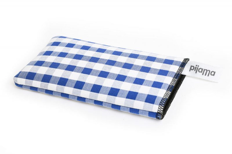 Custodia per iPhone 16 Plus / 15 Pro Max / 14 Pro Max / 13 Pro Max / 12 Pro Max / 11 Pro Max / 11 / XS Max / XR Vichy Medium BlueCustodia per iPhone 16 Plus / 15 Pro Max / 14 Pro Max / 13 Pro Max / 12 Pro Max / 11 Pro Max / 11 / XS Max / XR Vichy Medium Blue