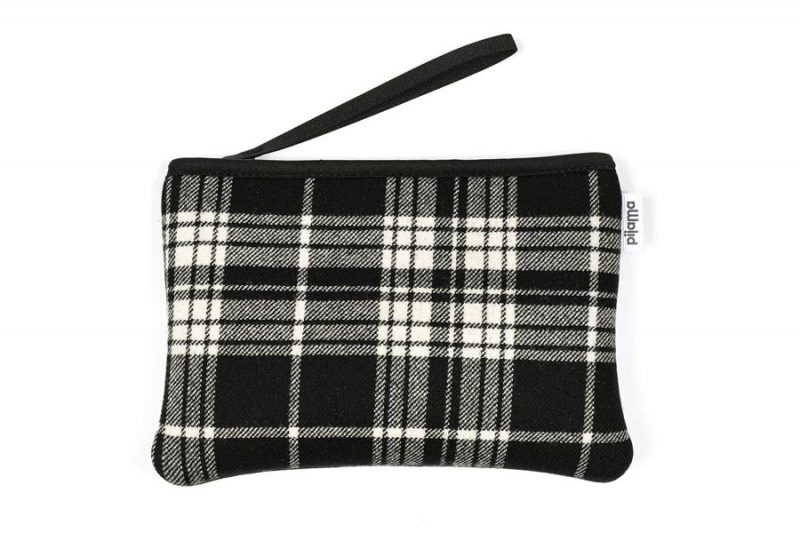 Pochette M Tartan BlackPochette M Tartan Black
