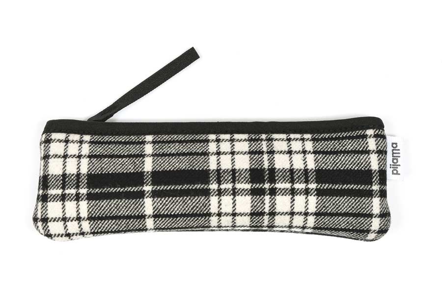 Astuccio Portapenne Tartan Black Astuccio Portapenne Tartan Black