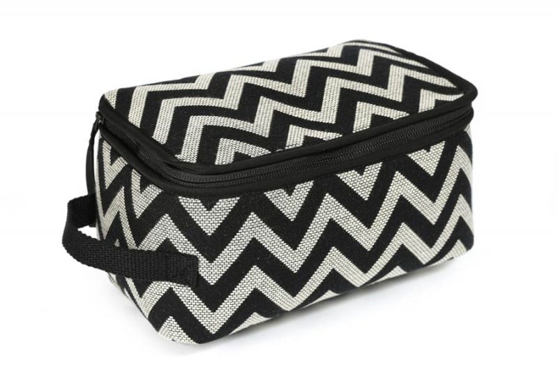 Borsa Toilet Zigzag BlackBorsa Toilet Zigzag Black