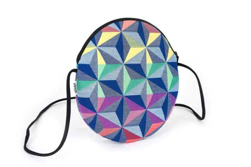 Borsa Tonda Prisma BlueBorsa Tonda Prisma Blue