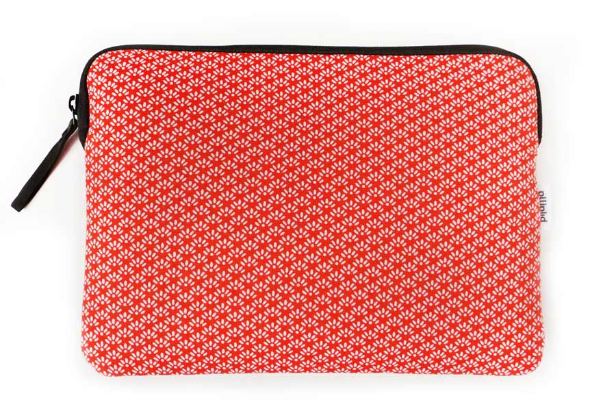 Custodia per MacBook Pro 16"/ MacBook Air 15" con zip Petali Red Custodia per MacBook Pro 16"/ MacBook Air 15" con zip Petali Red